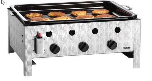 Grill combiné à gaz TB1000PF 10KW